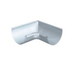 Equerre lyonnaise 33B18 intérieure emboutie avec pince - zinc - CLASSIC naturel