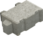 PAVE DRAINANT STRATUS, 22X17X8 CM, COLORIS GRIS, CE