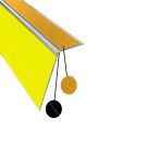 REPERAGE DES CONTREMARCHES 4 EN 1 A VISSER - L. 3000mm - CONTREMARCHE ET ANTIDERAPANT