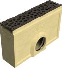 Avaloir Avec grille Voronoï Quartz fumé B125
