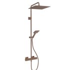 COLONNE DE DOUCHE THERMOSTATIQUE TABULA OR ROSE BROSSE