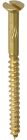 VIS A BOIS TETE FRAISEE FENDUE EN LAITON TAILLE 3X20 CONDITIONNEMENT BLISTER DE 14 PIECES