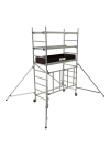 Échafaudage roulant en aluminium RUNNER - hauteur de travail 3,6m - Runner