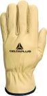 Gants leur de bovin double KEVLAR beige T8
