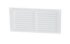GRILLE PERSIENNE ALU BLANC ANTI INSECTE  DIMENSION 10X20    - 1LM1020B