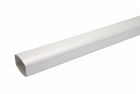 TUBE DE DESCENTE 105X76 OVATION LONGUEUR DE 3 METRES BLANC  - TD1073B