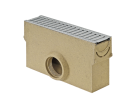 Avaloir en béton polymère pour MEAGARD II avec panier de décantation et grille en fonte - MEAGARD II G.EK Aval+Gr.Fonte-B-