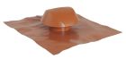 CHAPEAU VENTILATION COLLERETTE ETANCHEITE D 125 TERRACOTTA   - VVE12T