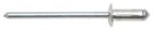 RIVET AVEUGLE ALUMINIUM  4,8 X 64 mm - TETE LARGE - P/100