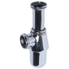 SIPHON DE LAVABO REGLABLE EN LAITON CHROME PRO