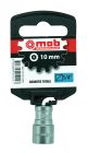 DOUILLE CARREE STD 6 PANS 1/4'' 8MM SUR CARTE