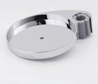 porte savon rond chrome pour barre de 18 a 25 mm