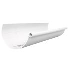 Profil de gouttière ronde dév.330 blanc longueur 4m - PROFIL GOUTTIERE 33 BLANC 4 ML