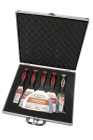 Mallette 5 couteaux Maxxgrip inox