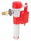 Robinet flotteur réversible pour alimentation WC - Universel et économique, montage toutes positions - Raccord laiton M12/17 (3/8') - Garantie 10 ans