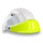 Casque - Orizon blanc visiere fluo jaune - Taille unique