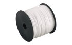 Cordeau tressé Polypro blanc Diamètre 2.5 mm long. 200 m