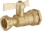 raccord laiton pour tuyau polyéthylène vanne femelle écrou tournant Ø32 F.20x27