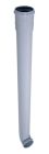 DAUPHIN COUDE ESRHETIQUE 1ML POUR TUBE DESCENTE TD80 GRIS  - DCF10R