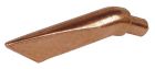Panne de +70 g pour ensemble réf. 4558 et réf. 4659. Dimensions bout de panne 20 x 3,5 mm