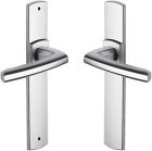 ENSEMBLE SCULT ENTRAXE 195MM BEC DE CANE CHROME VELOURS