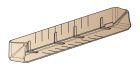 ANGLE BELRIV EXTERIEUR UNIVERSEL A 90° EPAISSEUR DE 7 A 15 MM   SABLE   - UC715AES