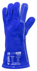Gants EUROWELD 360 croûte vache. bleu, cout. Kevlar, T11