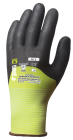 Gants EUROCUT N318HVC CUT B. HPPE J18 jaune 3/4 end.nitr T10