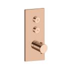 FACADE THERMO TWIST  THERMOSTATIQUE 2 SORTIES TRIVERDE OR ROSE