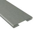 Coulisseaux plats  Développé : 80 mm prePATINA ardoise
