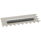 LAME DE RECHANGE PLATOIR 280 X 115 DENTURE DEMI-LUNE R10 MM