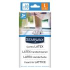 Gants latex renforcé Blanc L