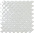 Mosaïque en verre recyclé - 6000 SOUL WHITE BR 36X29MM