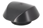 CHAPEAU VENTILATION SANS ANTI INSECTE   DIAMETRE 160 ARDOISE    - VVS16A