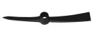 PIOCHE DE TERRASSIER (2000 GR ET 62 MM) SANS MANCHE POUR TRAVAUX PUBLICS