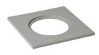 PLATINE 150X150 POUR SIPHONNETTE DIAMETRE 32 ET 40 - UPL15FH