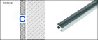 PROFILE DE CARRELAGE DURALIS DLA 6210  LISTEL BOMBE ALU CHROME 250CM 10MM - DURALIS DLA
