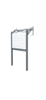 Volet roulant éléctrique - Tradi PVC 60 - larg. 280 cm x haut. 265 cm