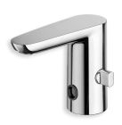 lavabo quiktronic eau chaude eau froide sur batterie chrome