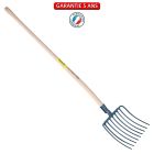 FOURCHE A HUITRES 9 DENTS MANCHE POMME