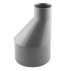 Réduction excentrée PVC évacuation mâle/femelle Ø80x50 - REDUC EXCENTREE 80 X 50 45p