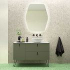 Plan de toilette UNIIQ 900 SOLID SURFACE 905 x 12 x 460 mm