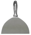 COUTEAU A ENDUIRE MONOBLOC TYPE AMERICAIN INOX 15CM