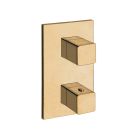 FACADE EXTERNE QUADRI LAITON THERMOSTATIQUE  2 SORTIES