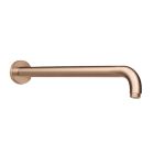 BRAS DE DOUCHE ROND 35 CM OR ROSE PVD