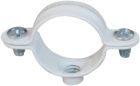 COLLIER SIMPLE  D 16  ACIER REVETEMENT BLANC  Bte de 50