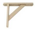 Console droite hêtre 250x300mm-vrac x1
