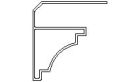 Petite moulure PVC longueur 6 ml blanc signalisation 3
