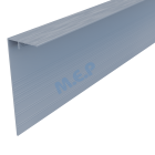 Couvercle d'angle PREMIUM (mâle)150 x 50 mm long 3 ml ALU BROSSE