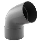 Coude PVC évacuation 67° femelle/femelle Ø100 - COUDE FEMELLE 67° D 100 24p